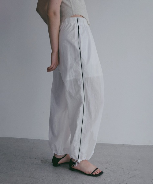 MANOF(マノフ)の「ACTIVE 2WAY WIDE PANTS(その他パンツ・レディース・ブラック/オレンジ/ホワイト・M/S)」の6枚目の写真