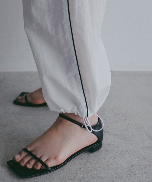 MANOF(マノフ)の「ACTIVE 2WAY WIDE PANTS(その他パンツ・レディース・ブラック/オレンジ/ホワイト・M/S)」の10枚目の写真