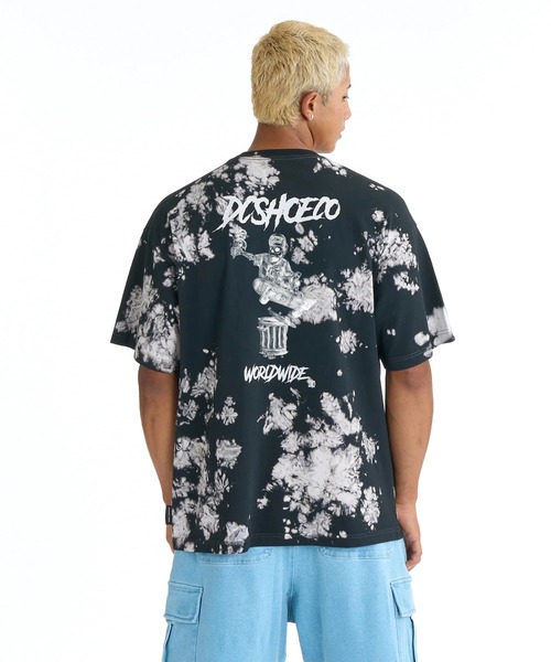 DC SHOES(ディーシーシューズ)の「DC SHOES メンズ 26 SKATE SKULL SS Tシャツ 【2026年春夏モデル】/バックプリント半袖Tシャツ(Tシャツ/カットソー・メンズ・ホワイト/ブラック/ブラック系その他/スミクロ・MEDIUM/LARGE/X-LARGE)」の3枚目の写真