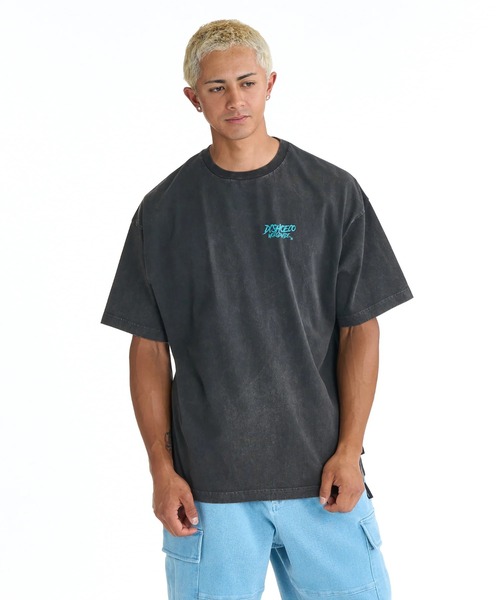 DC SHOES(ディーシーシューズ)の「DC SHOES メンズ 26 SKATE SKULL SS Tシャツ 【2026年春夏モデル】/バックプリント半袖Tシャツ(Tシャツ/カットソー・メンズ・ホワイト/ブラック/ブラック系その他/スミクロ・MEDIUM/LARGE/X-LARGE)」の9枚目の写真