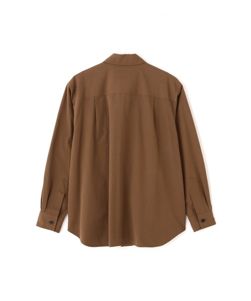 MARGARET HOWELL（マーガレットハウエル）の「COTTON BLEND SHIRTING（シャツ/ブラウス・メンズ・ブラウン・SMALL/MEDIUM/LARGE）」の5枚目の写真