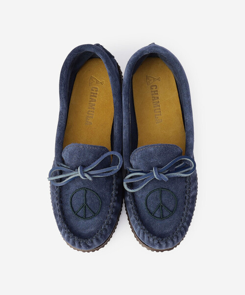 CHAMULA（チャムラ）の「CHAMULA | モカシン BLUE MEN（モカシン/デッキシューズ・メンズ・ブルー系その他・8/10/7/9）」の3枚目の写真