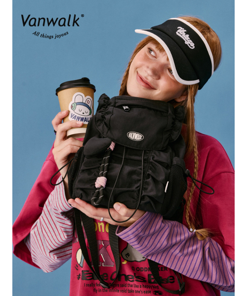 VANWALK（バンウォーク）の「クラウドミニバックパック[ブラック]（バックパック/リュック・レディース・その他・FREE）」の2枚目の写真