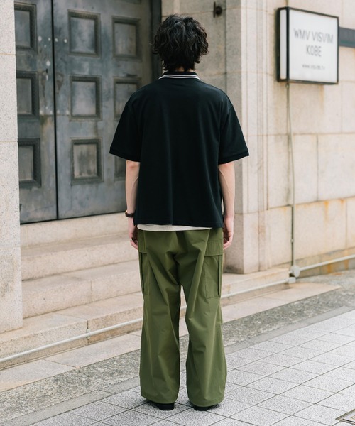 狐狸刺繡鹿の子POLO衫