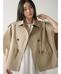 Trench cape jacket