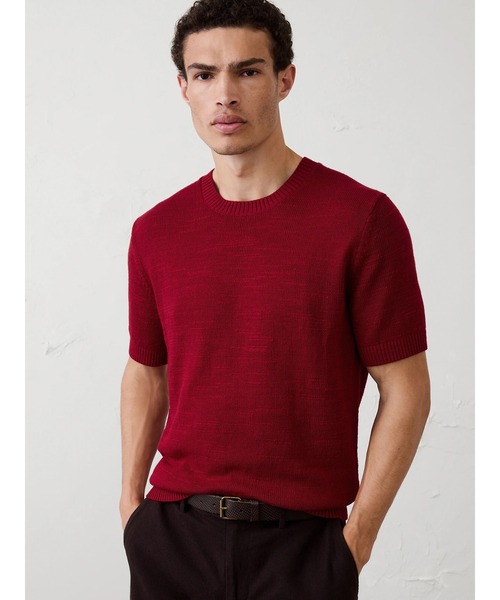 BANANA REPUBLIC FACTORY STORE — сраб‑коттонная серая футболка‑t‑shirt