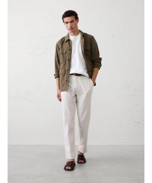 BANANA REPUBLIC FACTORY STORE(バナナリパブリック ファクトリーストア)の「BANANA REPUBLIC FACTORY STORE スラブコットン セーター Tシャツ(ニット/セーター・メンズ・ライトベージュ/オフホワイト/ワイン・XL/L/M/S)」の8枚目の写真