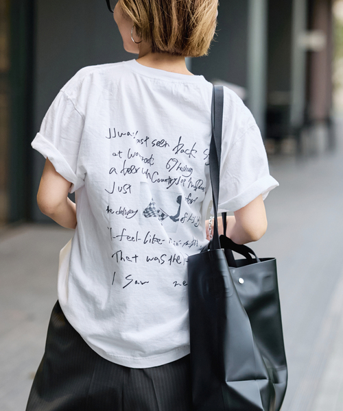 FRAMeWORK（フレームワーク）の「J.J.MERCER フォト&ロゴTEE（Tシャツ