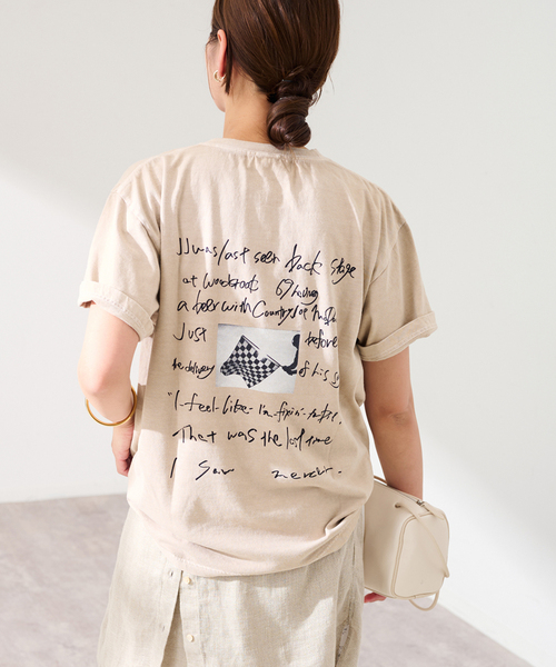 FRAMeWORK（フレームワーク）の「J.J.MERCER フォト&ロゴTEE（Tシャツ