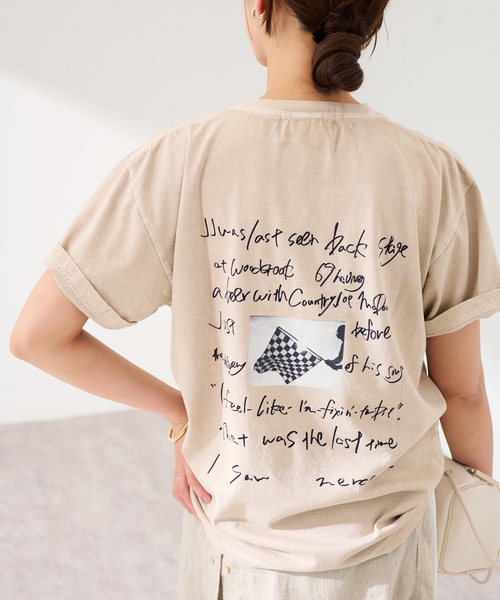 FRAMeWORK（フレームワーク）の「J.J.MERCER フォト&ロゴTEE（Tシャツ