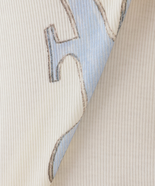 OPEN Yy(オープンワイワイ)の「【OPEN YY / オープンワイワイ】YY BANDED SLEEVELESS TOP(タンクトップ・レディース・グリーン/ホワイト・SMALL)」の7枚目の写真