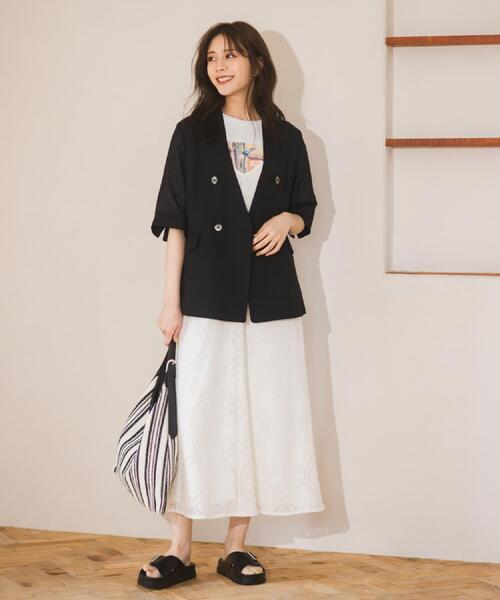 grove(グローブ)の「【貴島明日香さん着用・洗える】レースキャミワンピース(ワンピース・レディース・ブラック/オフホワイト/ブラウン系その他・02/04/05/03)」の6枚目の写真