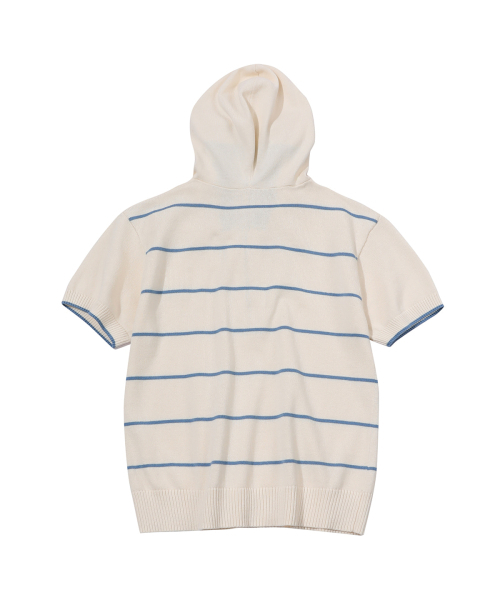 SPORT CHAMBER（スポーツチャンバー）の「SCループニットフードパーカー（アイボリー）（Tシャツ/カットソー・レディース・その他・1/2）」の2枚目の写真