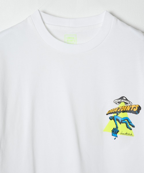 LOOSE JOINTS（ルーズジョインツ）の「【loosejoints】別注 S/S TEE（Tシャツ/カットソー・メンズ・ブラック/ホワイト・S/L/M）」の4枚目の写真