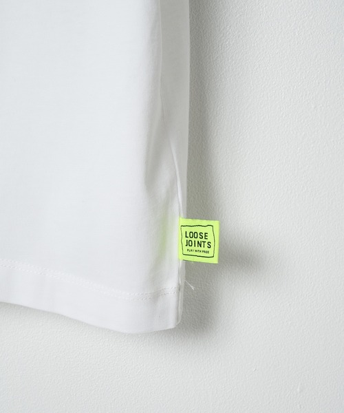 LOOSE JOINTS（ルーズジョインツ）の「【loosejoints】別注 S/S TEE（Tシャツ/カットソー・メンズ・ブラック/ホワイト・S/L/M）」の6枚目の写真