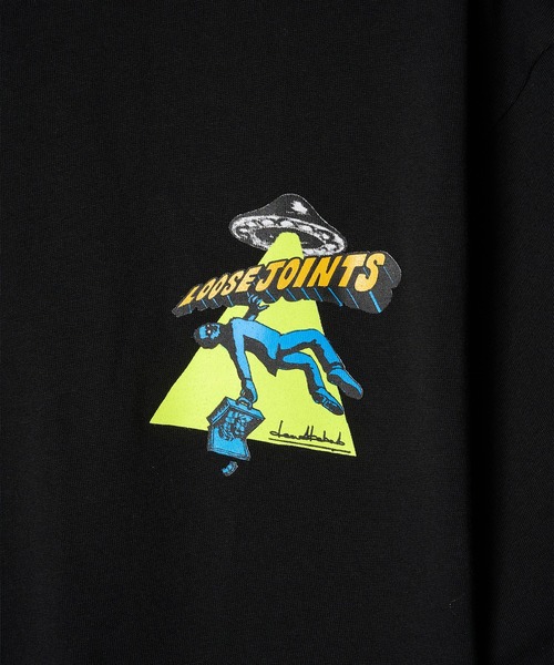 LOOSE JOINTS（ルーズジョインツ）の「【loosejoints】別注 S/S TEE（Tシャツ/カットソー・メンズ・ブラック/ホワイト・S/L/M）」の10枚目の写真