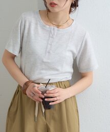 CIAOPANIC TYPY | 【ZOZO限定】シアーワッフルヘンリーネックTee(Tシャツ/カットソー)