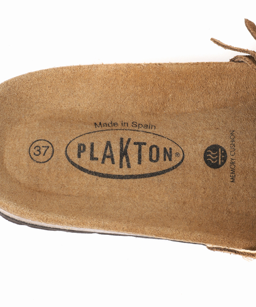 PLAKTON（プラクトン）の「【PLAKTON/プラクトン】フリンジバックルサンダル（サンダル・レディース・ベージュ・38/37/36）」の12枚目の写真