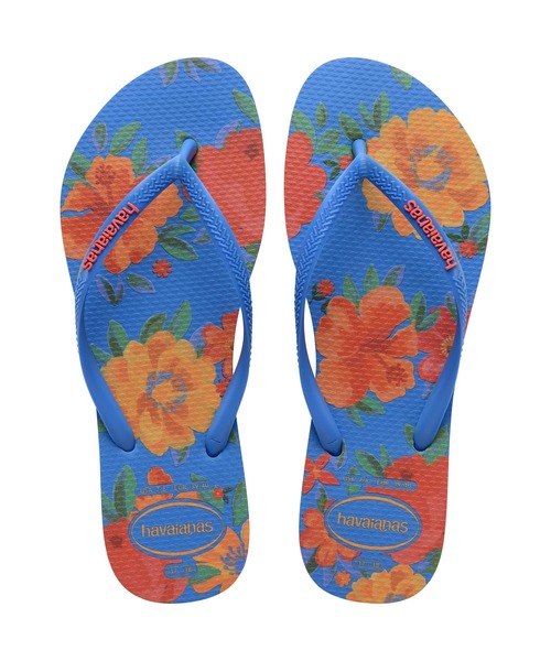 havaianas(ハワイアナス)の「SLIM SUMMER BLISS(サンダル・レディース・ベージュ系その他5/ライトブルー/サーモンピンク・25.5cm/24.5cm/23cm)」の2枚目の写真
