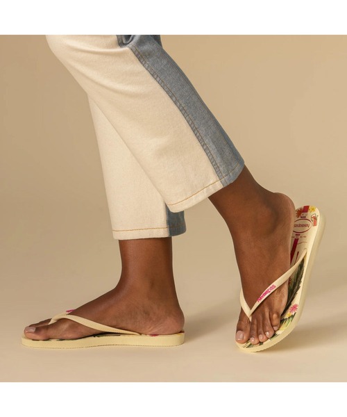 havaianas(ハワイアナス)の「SLIM SUMMER BLISS(サンダル・レディース・ベージュ系その他5/ライトブルー/サーモンピンク・25.5cm/24.5cm/23cm)」の5枚目の写真