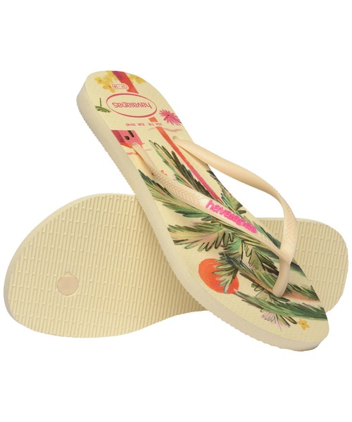 havaianas(ハワイアナス)の「SLIM SUMMER BLISS(サンダル・レディース・ベージュ系その他5/ライトブルー/サーモンピンク・25.5cm/24.5cm/23cm)」の8枚目の写真