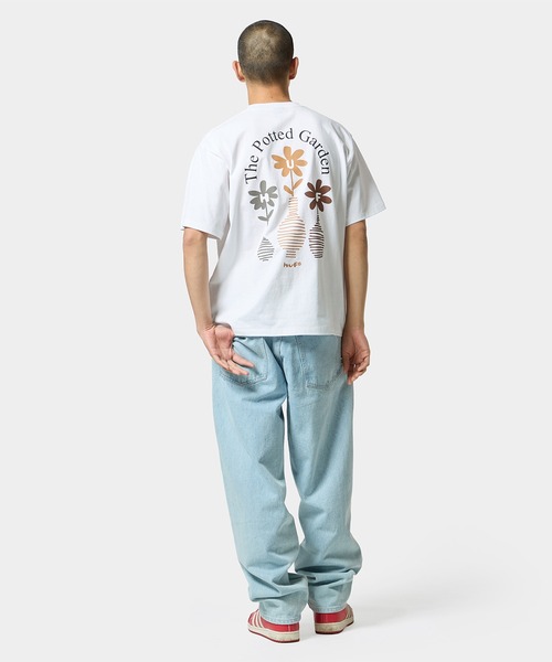 HUF（ハフ）の「THE POTTED GARDEN TEE（Tシャツ/カットソー・メンズ・ホワイト/グレイッシュベージュ/チャコールグレー・XL/L/M/S/XXL）」の22枚目の写真