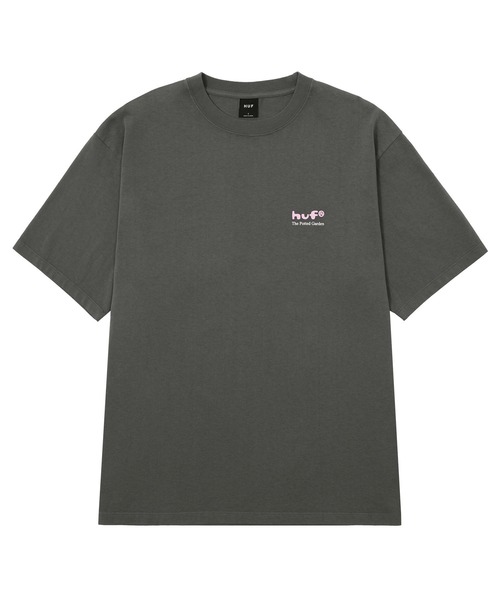 HUF（ハフ）の「THE POTTED GARDEN TEE（Tシャツ/カットソー・メンズ・ホワイト/グレイッシュベージュ/チャコールグレー・XL/L/M/S/XXL）」の7枚目の写真