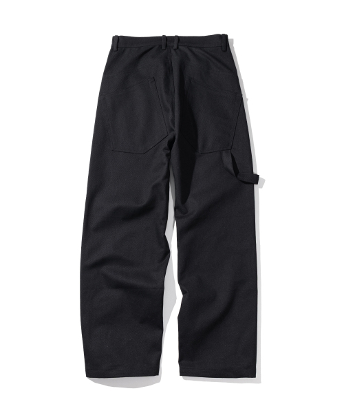 MASSNOUN(マスノウン)の「カーブドカーペンターコットンパンツ MSSCP001-BK(その他パンツ・レディース・その他・MEDIUM/LARGE/X-LARGE)」の2枚目の写真