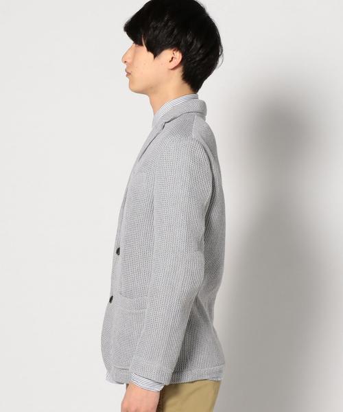 SHIPS（シップス）の「SC: SHIPS(シップス) 16SS ラッセル/コード 2ボタン ジャケット（テーラードジャケット・メンズ・ベージュ/オリーブ/ネイビー/グレー・MEDIUM/X-LARGE/LARGE/SMALL）」の6枚目の写真