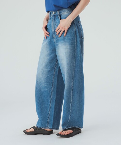BEAMS HEART(ビームスハート)の「ソフト デニムパンツ(デニムパンツ・レディース・ブラック/ブルー・MEDIUM/SMALL)」の9枚目の写真