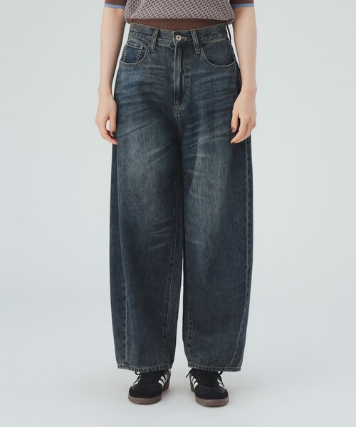 BEAMS HEART(ビームスハート)の「ソフト デニムパンツ(デニムパンツ・レディース・ブラック/ブルー・MEDIUM/SMALL)」の10枚目の写真