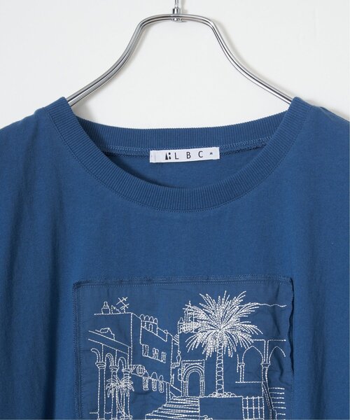 LBC(エルビーシー)の「冷感フレンチスリーブ刺繍Tシャツ(Tシャツ/カットソー・レディース・ホワイト/イエロー/チャコール/ブルー・M)」の13枚目の写真