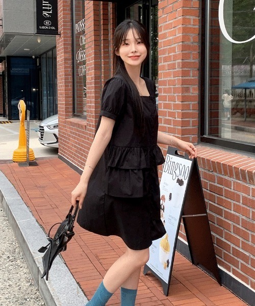 FAVORITO（ファヴォリート）の「シャツワンピース（シャツワンピース・レディース・ホワイト/ブラック・F）」の16枚目の写真