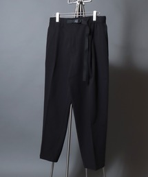ANPAS | Poly Seersucker Wide-Leg Pants / シアサッカーワイドパンツ 〈セットアップ対応〉クライミングイージーパンツ メンズ トラウザー リラックスフィット(スラックス)