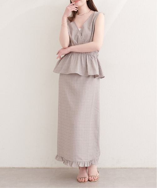 natural couture（ナチュラルクチュール）の「２WAYカシュクールビスチェ（シャツ/ブラウス・レディース・ブラウン系その他/グリーン系その他/ネイビー/ブラック系その他・FREE）」の18枚目の写真
