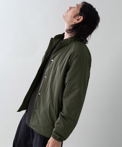 EGO TRIPPING(エゴトリッピング)の「mj11638-VEIL-BLOUSON スタンドブルゾン(616711)(ブルゾン・メンズ・ネイビー/パープル/ブラック/オリーブ・48/46)」の6枚目の写真