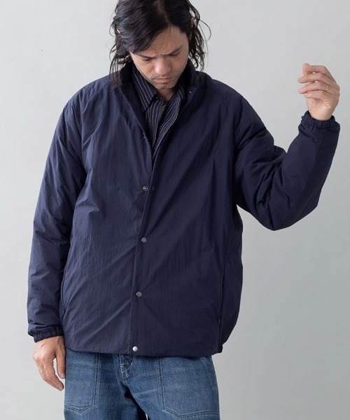 EGO TRIPPING(エゴトリッピング)の「mj11638-VEIL-BLOUSON スタンドブルゾン(616711)(ブルゾン・メンズ・ネイビー/パープル/ブラック/オリーブ・48/46)」の21枚目の写真