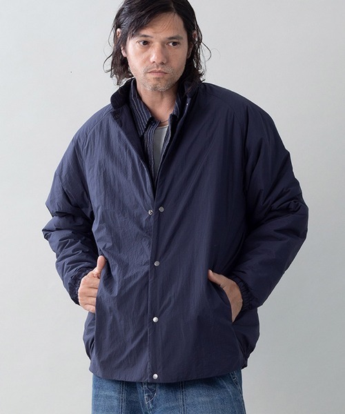 EGO TRIPPING(エゴトリッピング)の「mj11638-VEIL-BLOUSON スタンドブルゾン(616711)(ブルゾン・メンズ・ネイビー/パープル/ブラック/オリーブ・48/46)」の22枚目の写真