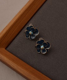 【resonance】フラワーモチーフ ピアス