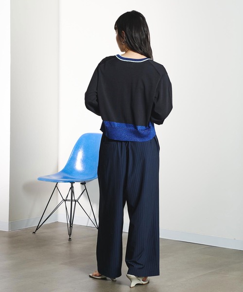 ROSE BUD(ローズバッド)の「COLOR CARDIGAN(ニット/セーター・レディース・レッド/ブラック/ライトイエロー・ONE SIZE)」の9枚目の写真