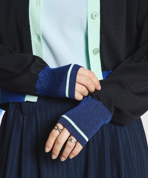 ROSE BUD(ローズバッド)の「COLOR CARDIGAN(ニット/セーター・レディース・レッド/ブラック/ライトイエロー・ONE SIZE)」の12枚目の写真