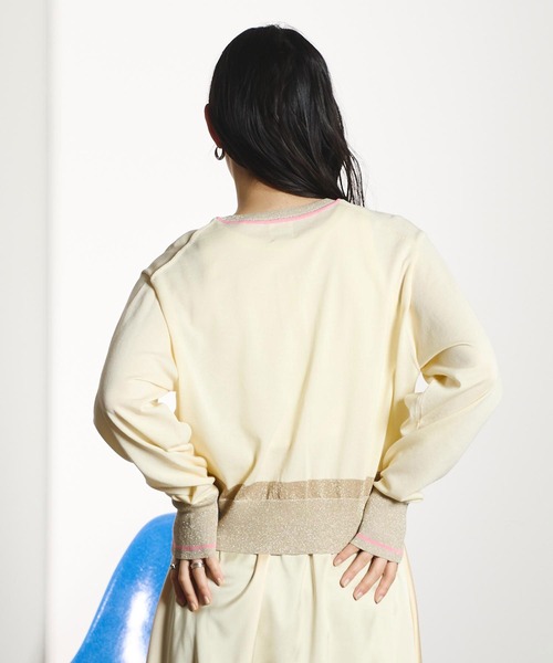 ROSE BUD(ローズバッド)の「COLOR CARDIGAN(ニット/セーター・レディース・レッド/ブラック/ライトイエロー・ONE SIZE)」の19枚目の写真