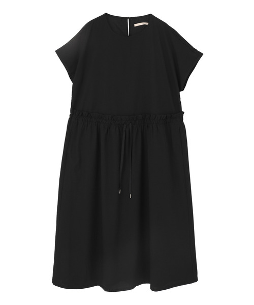 MELROSE claire(メルローズ クレール)の「【バンブーミックスサッカーワンピース】(ワンピース・レディース・ブラック/ダークブルー/マスタード・FREE)」の21枚目の写真