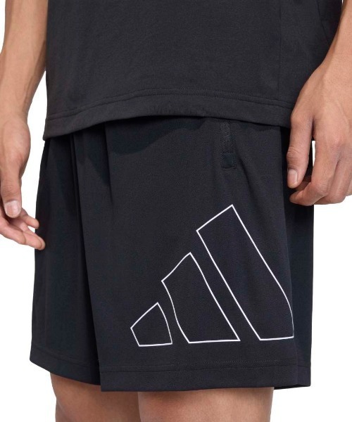 adidas(アディダス)の「アディダス adidas ワークアウト エッセンシャルズ ベース ピケ ビッグロゴ ショーツ(その他パンツ・メンズ・ブラック/ダークブルー・M/3L/LL/L/S)」の9枚目の写真