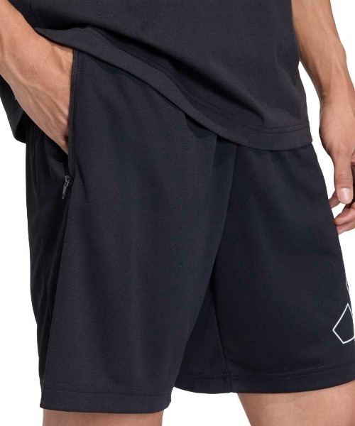 adidas(アディダス)の「アディダス adidas ワークアウト エッセンシャルズ ベース ピケ ビッグロゴ ショーツ(その他パンツ・メンズ・ブラック/ダークブルー・M/3L/LL/L/S)」の10枚目の写真