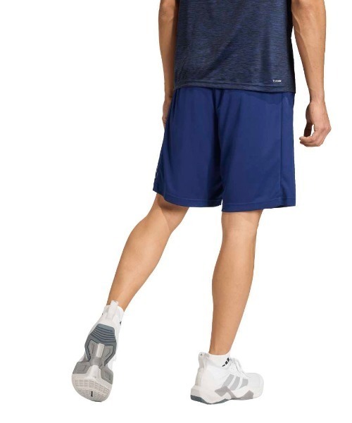 adidas(アディダス)の「アディダス adidas ワークアウト エッセンシャルズ ベース ピケ ビッグロゴ ショーツ(その他パンツ・メンズ・ブラック/ダークブルー・M/3L/LL/L/S)」の3枚目の写真