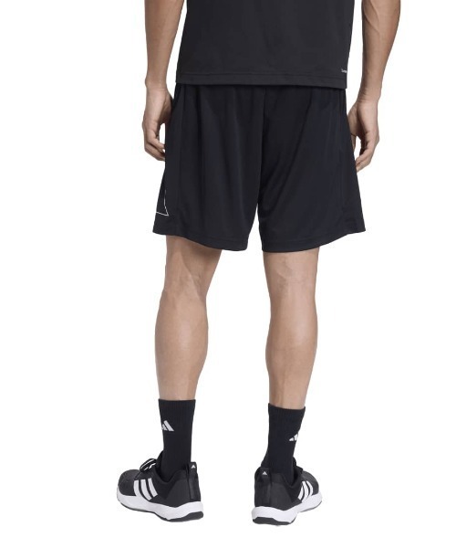 adidas(アディダス)の「アディダス adidas ワークアウト エッセンシャルズ ベース ピケ ビッグロゴ ショーツ(その他パンツ・メンズ・ブラック/ダークブルー・M/3L/LL/L/S)」の7枚目の写真