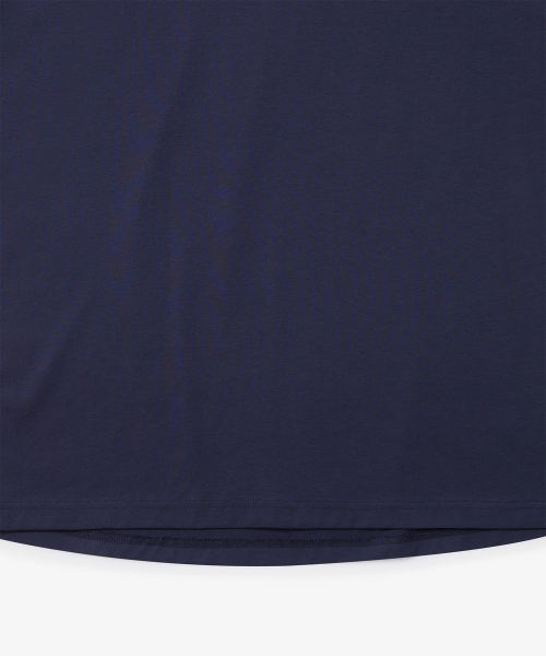 HOLUBAR（ホルバー）の「Rib Neck Graphic T-Shirt Navy（Tシャツ/カットソー・メンズ・その他・MEDIUM/LARGE/X-LARGE）」の6枚目の写真
