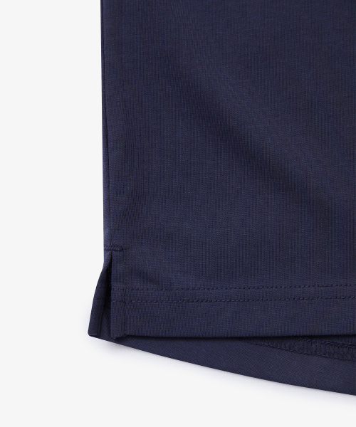 HOLUBAR（ホルバー）の「Rib Neck Graphic T-Shirt Navy（Tシャツ/カットソー・メンズ・その他・MEDIUM/LARGE/X-LARGE）」の7枚目の写真