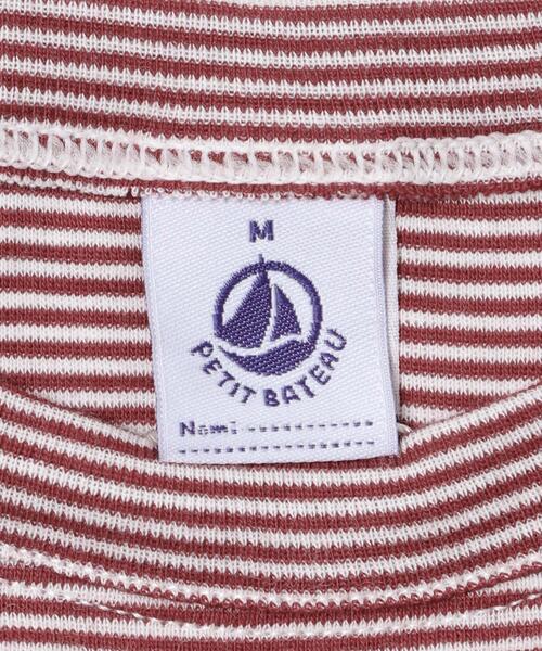 PETIT BATEAU(プチバトー)の「『別注』PETIT BATEAU×DOORS EMBROIDERYT-SHIRTS ST2(Tシャツ/カットソー・レディース・レッド系その他・X-SMALL/MEDIUM/SMALL)」の10枚目の写真